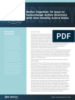 Better Together 10 Ways To Elevate Active Directory With One Identity Active Roles White Paper 28418