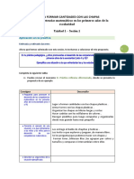 Hoja de Aplicación en La Práctica U1S1 - Competencias Matematicas