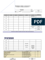 Horario 3° G Enfermería