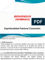 ESPIRITUALIDAD DE LA PASTORAL COMUNION