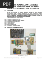 MPLAB Tutorial Using Assembly Language For The PIC16F877 Wit