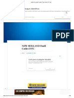 NEW HOLLAND Tractor Fault Codes DTC List