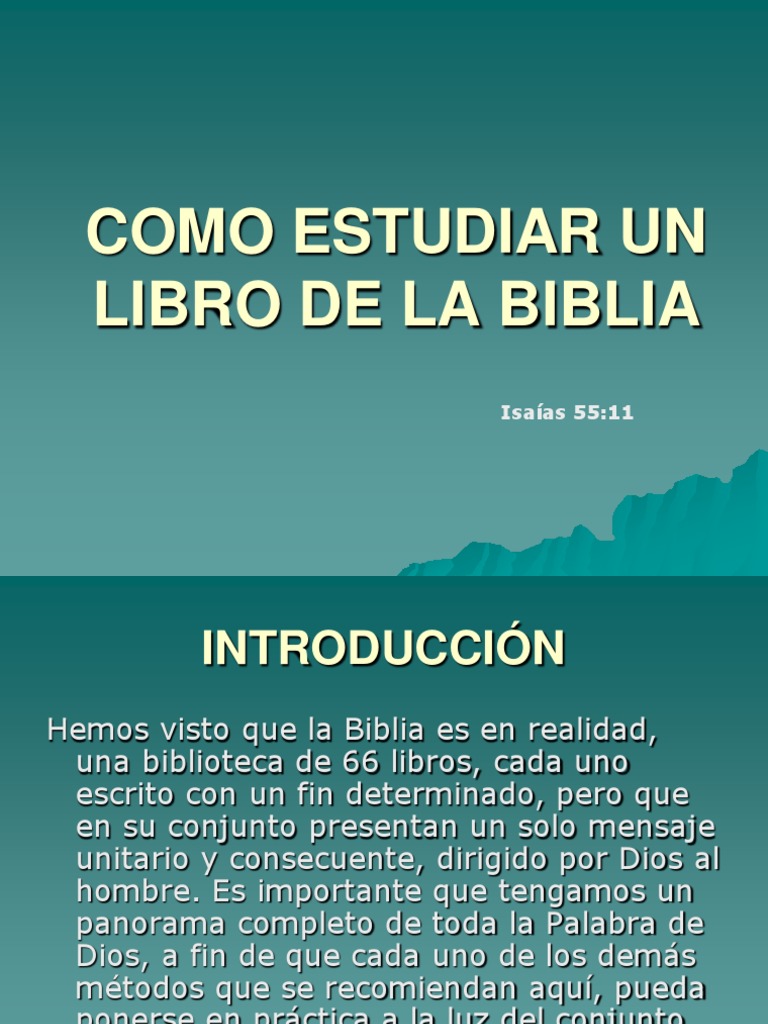 Como Estudiar Un Libro de La Biblia PDF Pablo el apóstol
