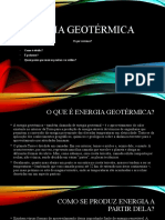 Energia Geotérmica - Ana Giulia Ferreira