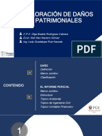 Valoración de Daños Patrimoniales