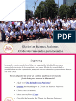 Organiza un evento del Día de las Buenas Acciones