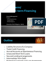 C16 Short & Medium-Term Financing