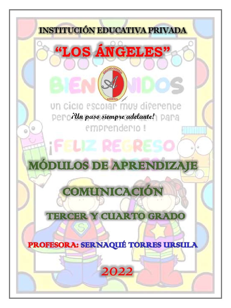 SEMANA 18- V- III BIMESTRE- COMUNICACIÓN 3° Y 4 | PDF