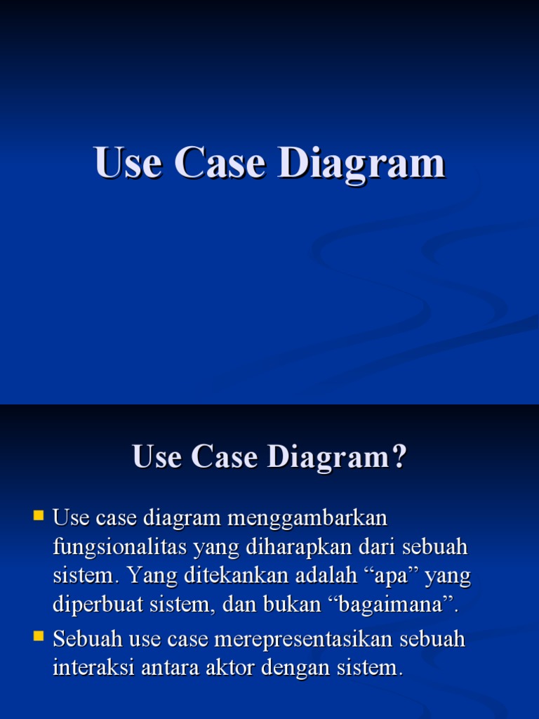 Use Case Diagram | PDF
