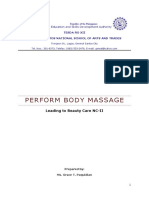 Perform Body Massage