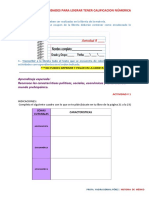 Actividades para Obtener Calificacioìn