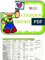 Listado de Colegios Publicos y Privados de Ciudad Bolivar