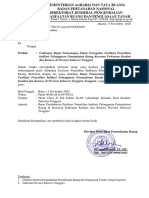 Kementerian Agraria Dan Tata Ruang/ Badan Pertanahan Nasional Direktorat Jenderal Pengendalian Pemanfaatan Ruang Dan Penguasaan Tanah