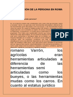 VALORIZACIÓN DE LA PERSONA EN ROMA Drmana 2 UTP