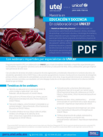 MTR Educacion Unicef Online