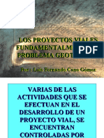 Proyectos viales: fundamentos geotécnicos