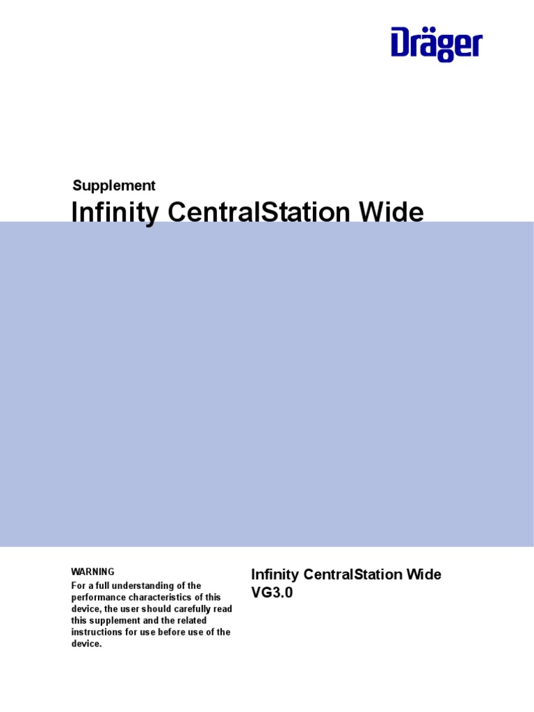 Infinity Centralstation Wide vg30 | PDF | Computer Network | Computer ...