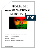 Historia Del Himno Nacional de Bolivia