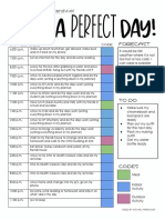 Jorja's Plan A Perfect Day Project