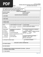 New 2019 Passport Renewal Form Adult