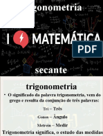 Trigonometria - Secante