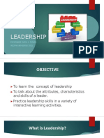 Leadership Qualities and Skills