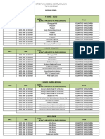 Dole Tupad - CSJDM - Work Schedule Format