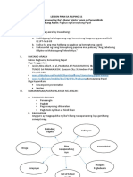 Lesson Plan Sa Filipino 11