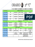 Horario 2C