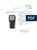 PDA Device User Manual