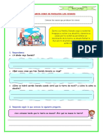 Ficha D3 Cyt Explicamos Porque Se Producen Los Sismos