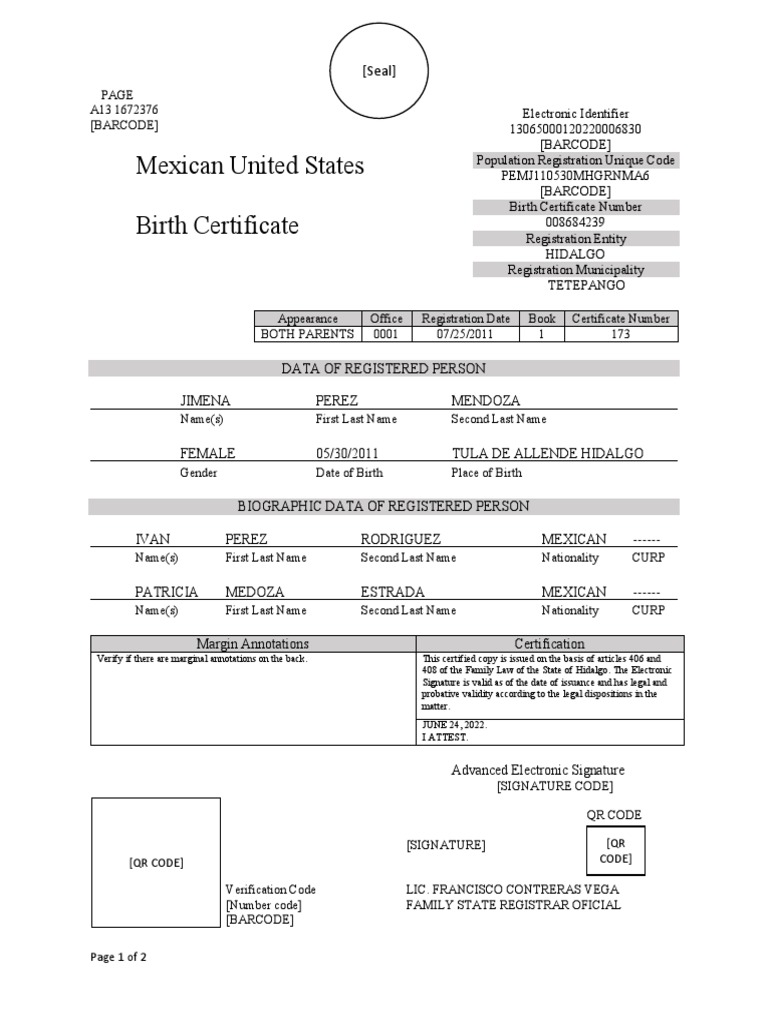 BIRTH CERTIFICATE ENGLISH TRANSLATION PDF intelligence overview