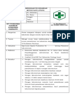 8.1.1.1 Sop Pemeriksaan Tes Kehamilan Metode Rapid (Strips)