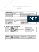 Ivciclo Informe de Agosto