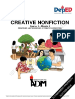 Module 2 Creative Nonfiction Final