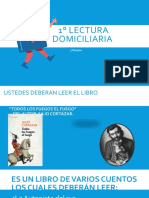 1° Lectura Domiciliaria