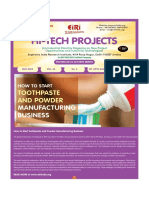 Hi-Tech Magazine May 2022 - How To Start Manufacturing Industry - Project Consultancy Services