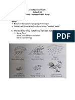 Seni Musik Kelas 1 SD - Mengenal Jenis - Jenis Bunyi