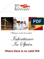 Inheritance in Spain Where No Valid Will
