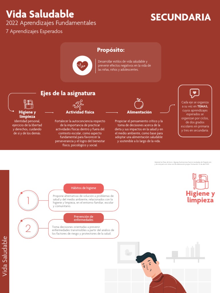 Actividades para Vida Saludable en Secundaria | PDF | Dieta | Alimentos
