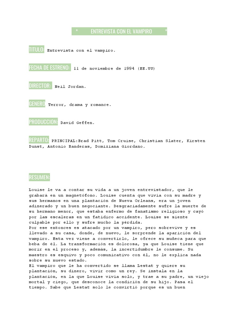 Homoerotismo descafeinado, un beso inapropiado y una novelista furiosa: ' Entrevista con el vampiro', el éxito de Tom Cruise que casi descarriló |  ICON | EL PAÍS, image size:768x1024