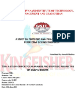 Kingfisher Beer Report