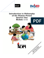 Grade 12 Introduction To Philosophy of The Human Person PDF