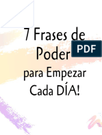 7 Frases de Poder para Empezar Cada Dia