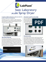 Spray Dryer SD Basic Brochure 2013