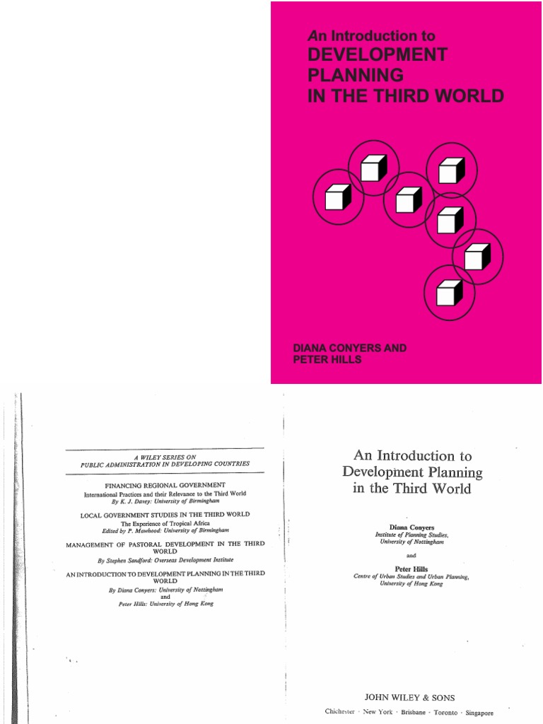 CONYERS - Introduction Development Planning - 1984 Book | PDF
