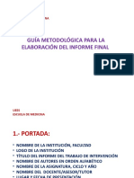 Informe Final Epidemiología