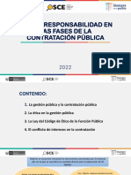 Ética y Responsabilidad en Las Fases de La Contratación Pública