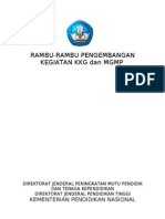 Rambu-Rambu KKG DAN MGMP Buku 1