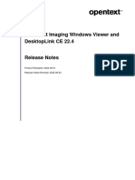 OpenText Imaging Windows Viewer and DesktopLink 22.4 Release Notes